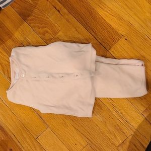 Baby girl Burberry pants and top set